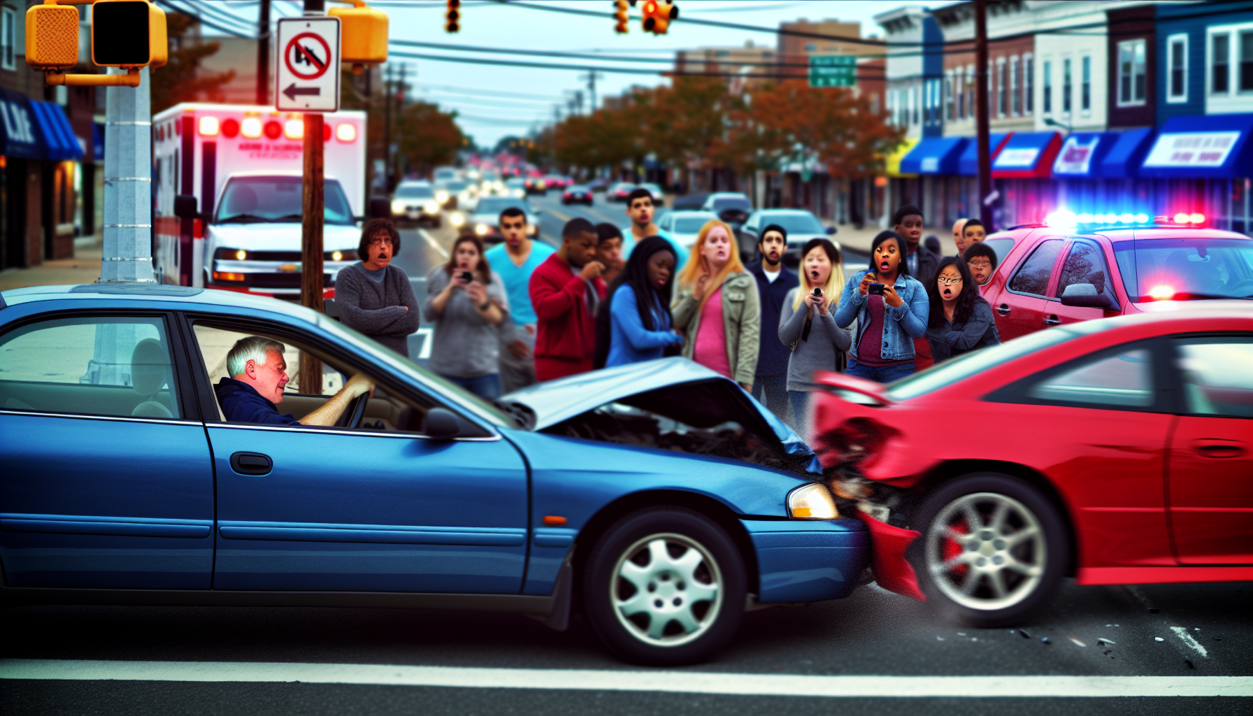 Car accident aftermath