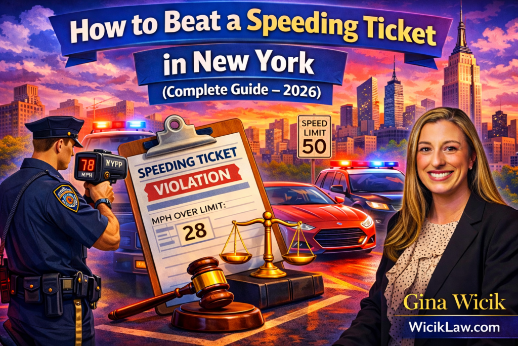 How to Beat a Speeding Ticket in New York (Complete Guide – 2026) - Law ...